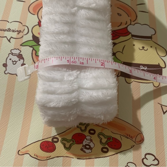 White Cinnamoroll Bow Design Soft Stretchy Spa Headband - Picture 12 of 12
